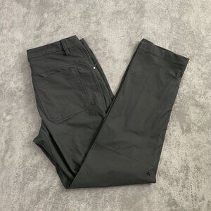 lululemon abc athletica Men's Chinos in dark gray 32 waist